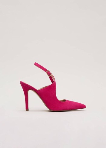 Phase Eight Cross Overs Heels Pink USA | 3681207-ZP